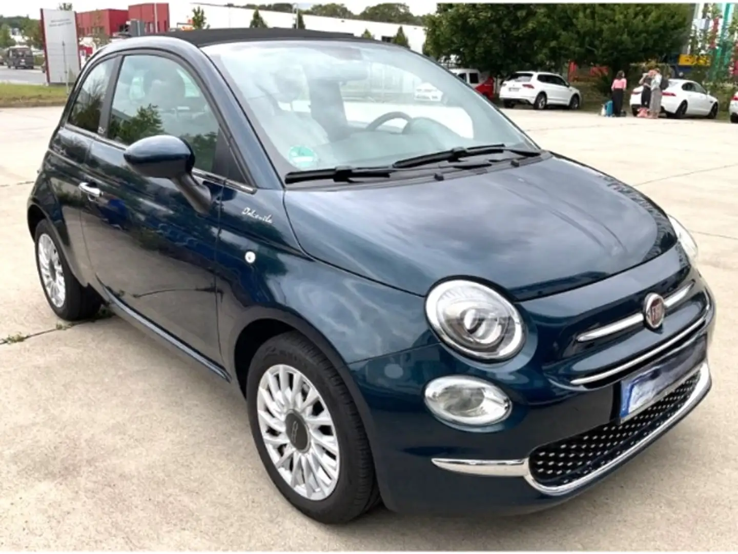 Fiat 500C DolceVita 1.0 Mild Hybrid EU6d MY21 UConnect DAB Blau - 2