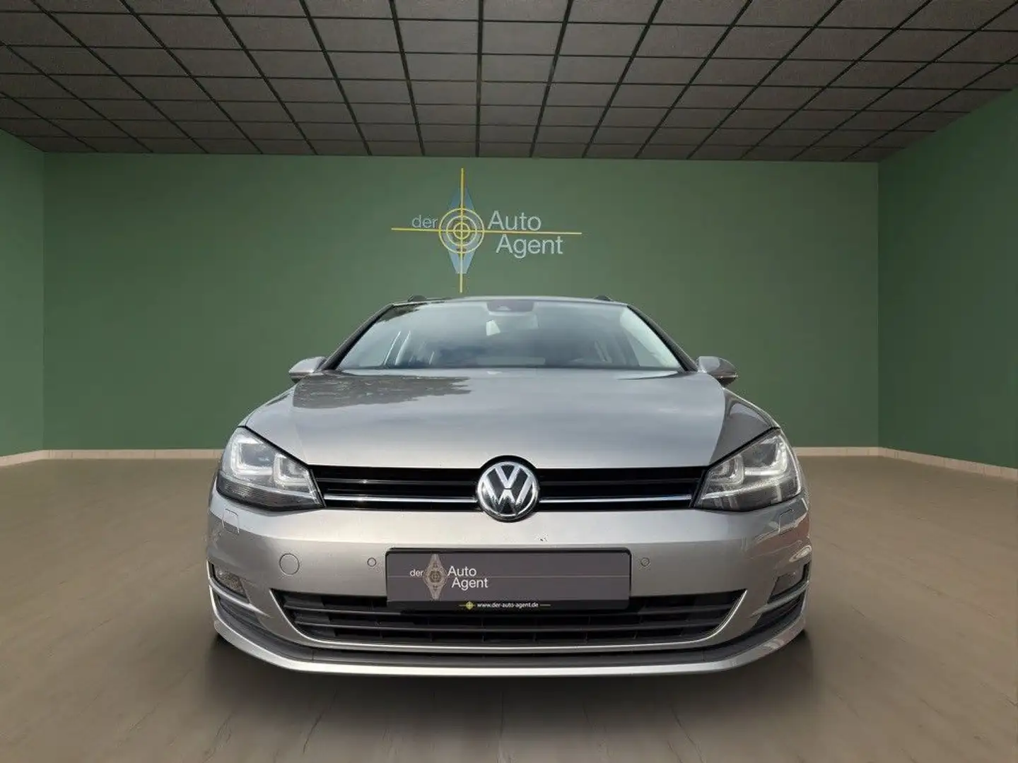 Volkswagen Golf VII Variant/AHK/ALS/Navi/mtl.89,- Plateado - 2