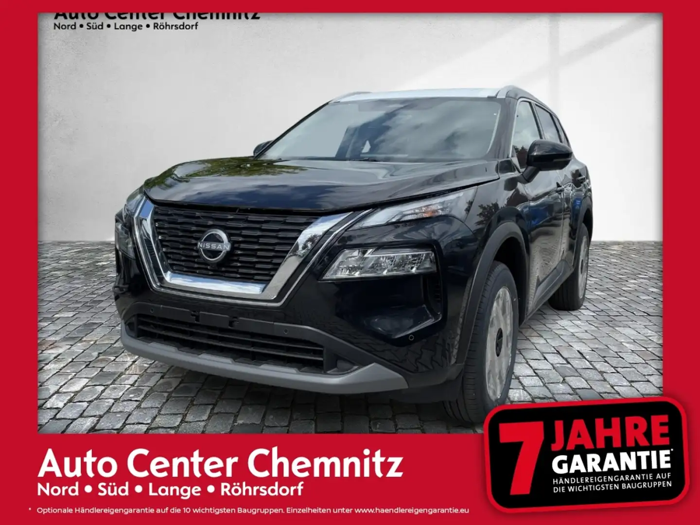 Nissan X-Trail 1.5 VC-T MHEV N-Connecta Navi/ISOFIX Zwart - 1