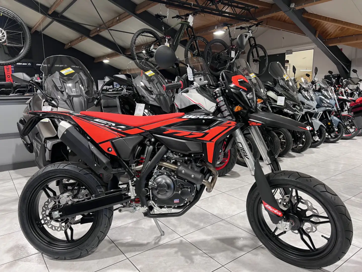 Beta RR Motard 125 Negro - 1