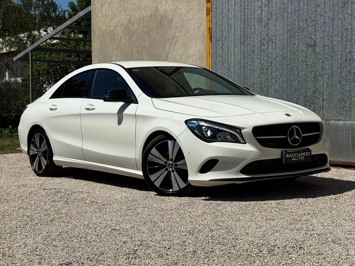 Mercedes-Benz CLA 200 d Sport Night auto | TAGLIANDI MERCEDES Bianco - 1