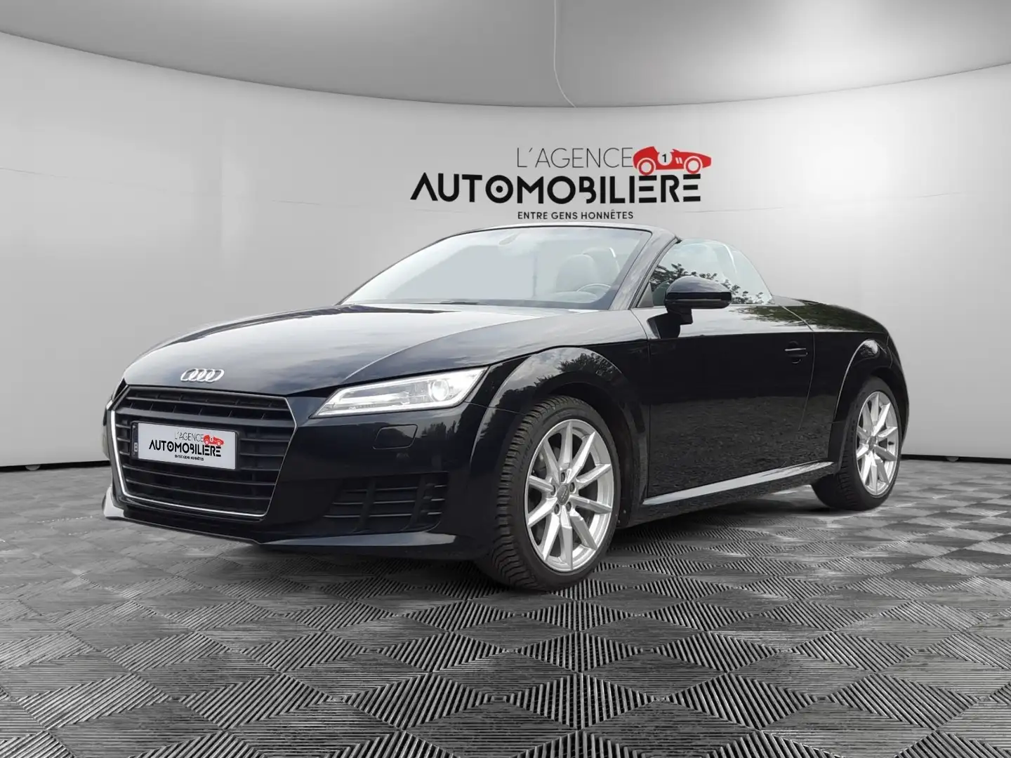 Audi TT Roadster 2.0 TDi ultra 184Ch/ Garantie 12 Mois Zwart - 1