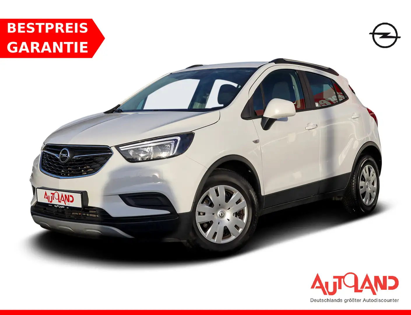 Opel Mokka X 1.6 Klima Tempomat Tagfahrlicht AUX USB Weiß - 1