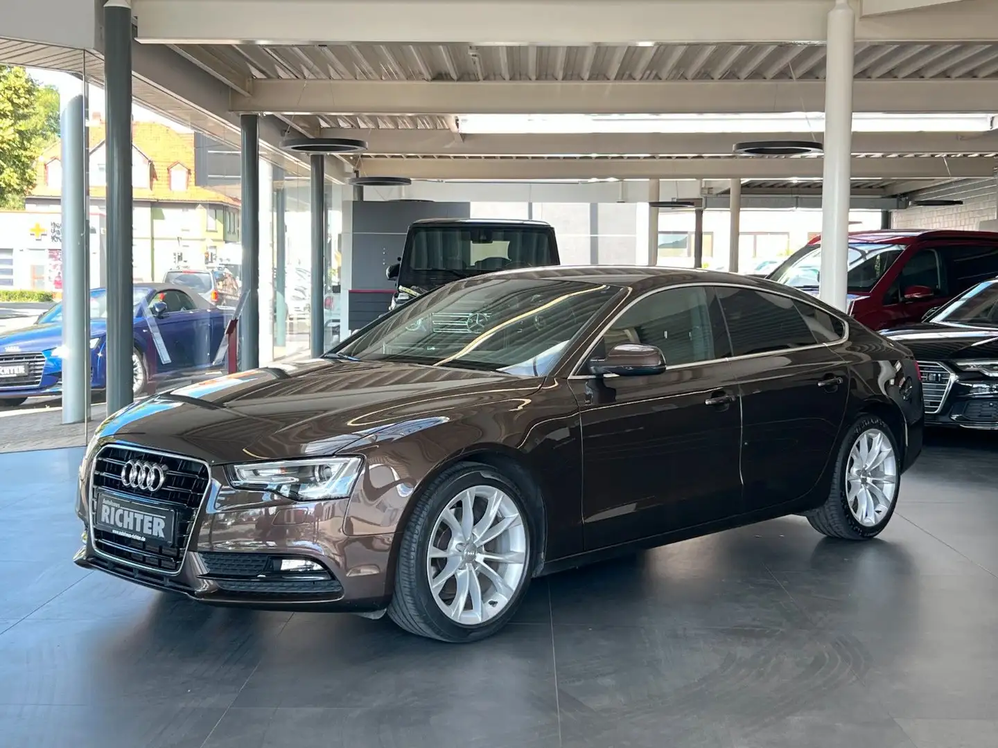 Audi A5 Sportback Automatik 1.8 TFSI SHZ PDC Xenon Braun - 1