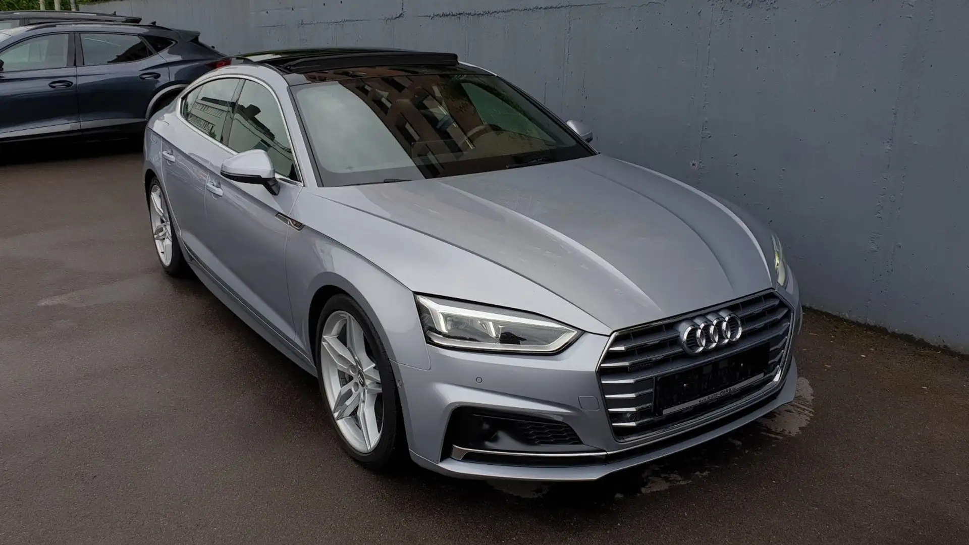 Audi A5 50 TDI tiptronic quattro * 3x S Line * Pano Plateado - 2
