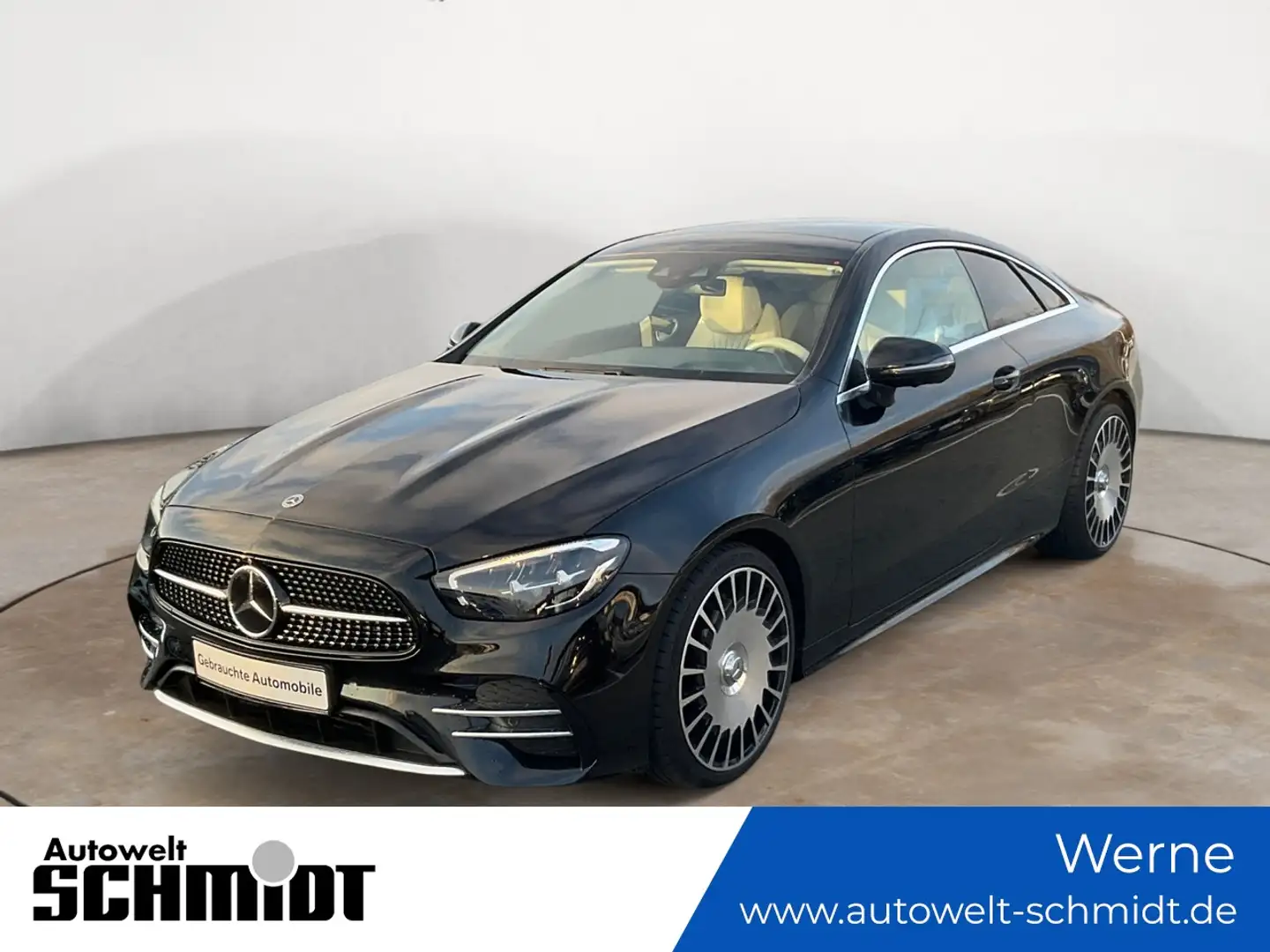 Mercedes-Benz E 450 4Matic Coupe 9G-TRONIC + GARANTIE Black - 1
