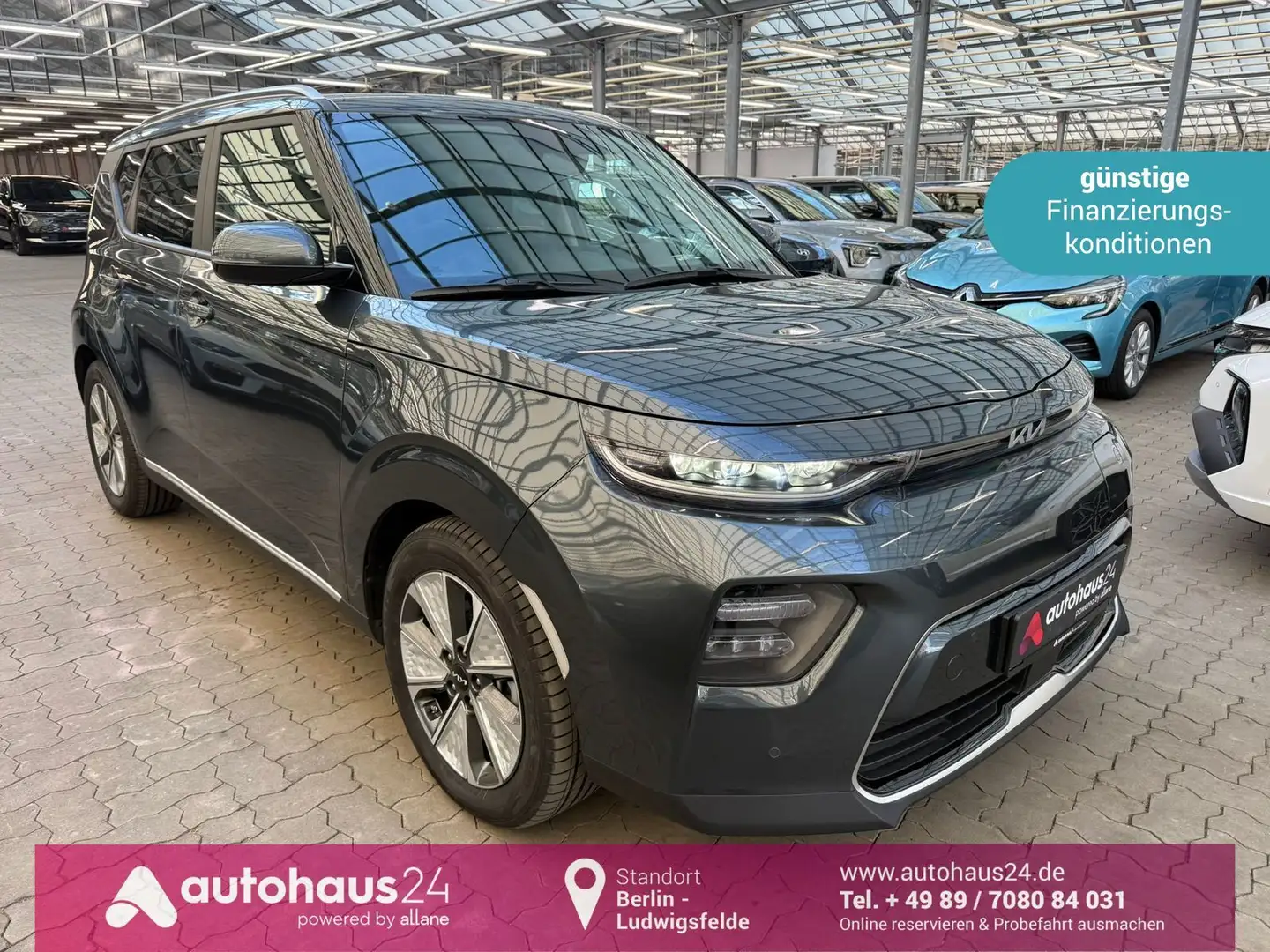 Kia Soul e-Soul Inspiration 64 kWh|H&K|LED Grau - 1