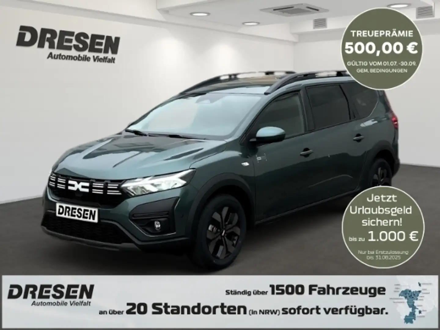 Dacia Jogger Expression ECO-G 100 WINTERPAKET ALUFELGEN SICHERH Groen - 1