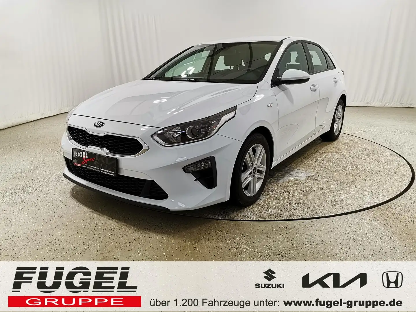 Kia Ceed / cee'd 1.0 T-GDI Klima|SHZ|Car-Play Blanc - 1