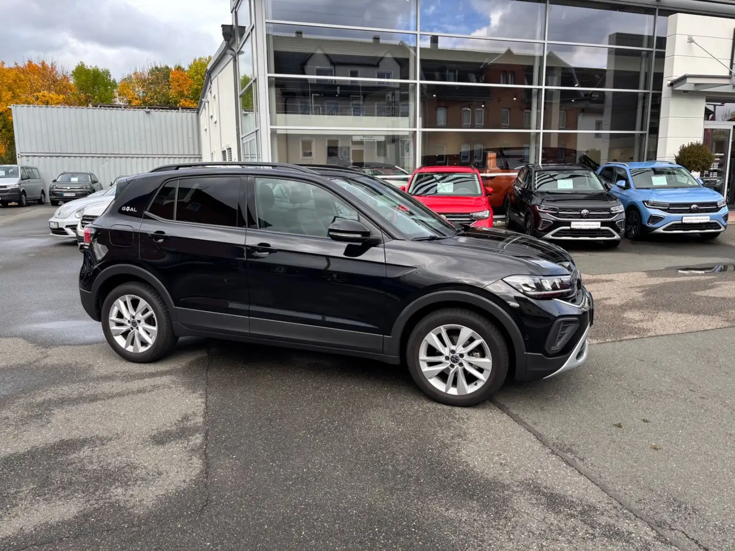 Volkswagen T-Cross 1.0 TSI 85 kW DSG Goal,AHK,Navi,Park Ass Schwarz - 2