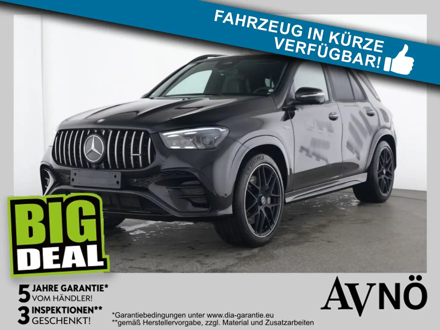 Mercedes-Benz GLE 53 AMG AMG GLE 53 4M+ HYBRID AMG PREMIUM PLUS PANO SD Schwarz - 1