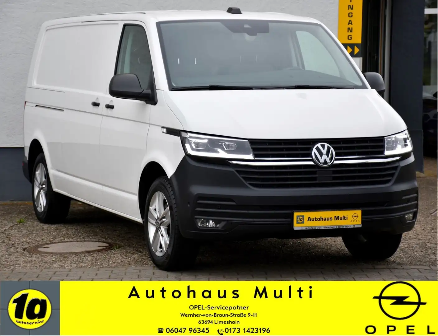 Volkswagen T6 Transporter AHK Stndhzg Kamer Klima Sitzh Tem Weiß - 1