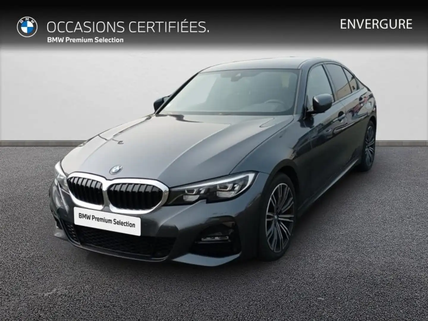 BMW 318 318dA MH 150ch M Sport Gris - 1