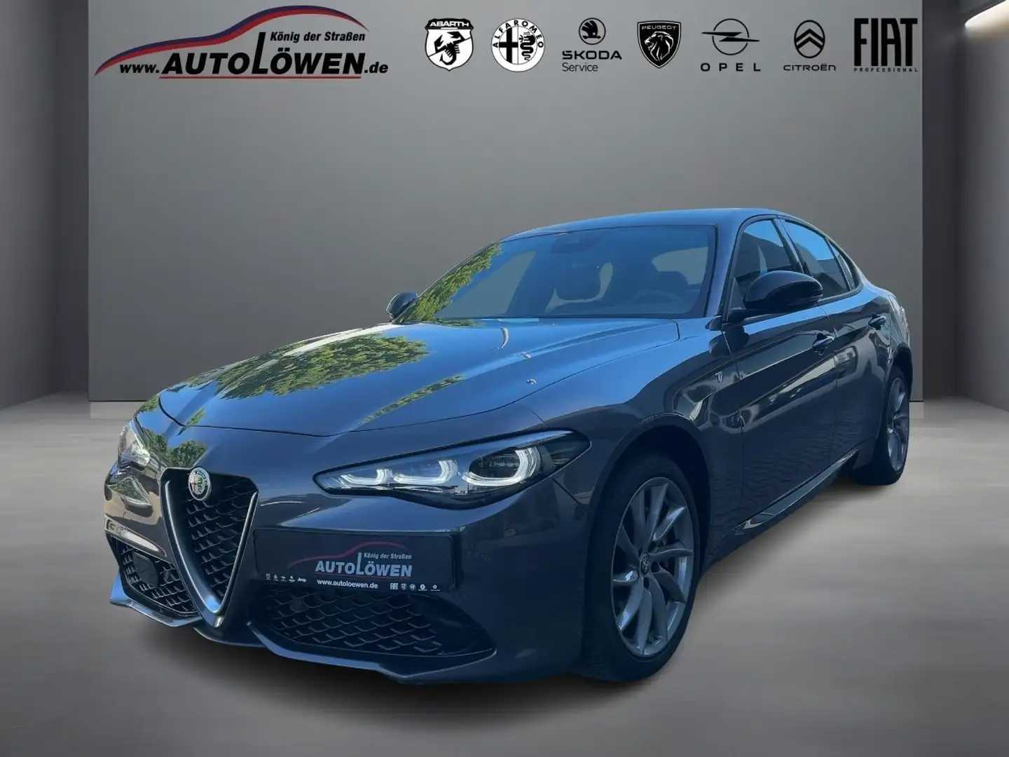 Alfa Romeo Giulia 2.0 Turbo 16V Ti Q4 (EURO 6d) Grau - 1