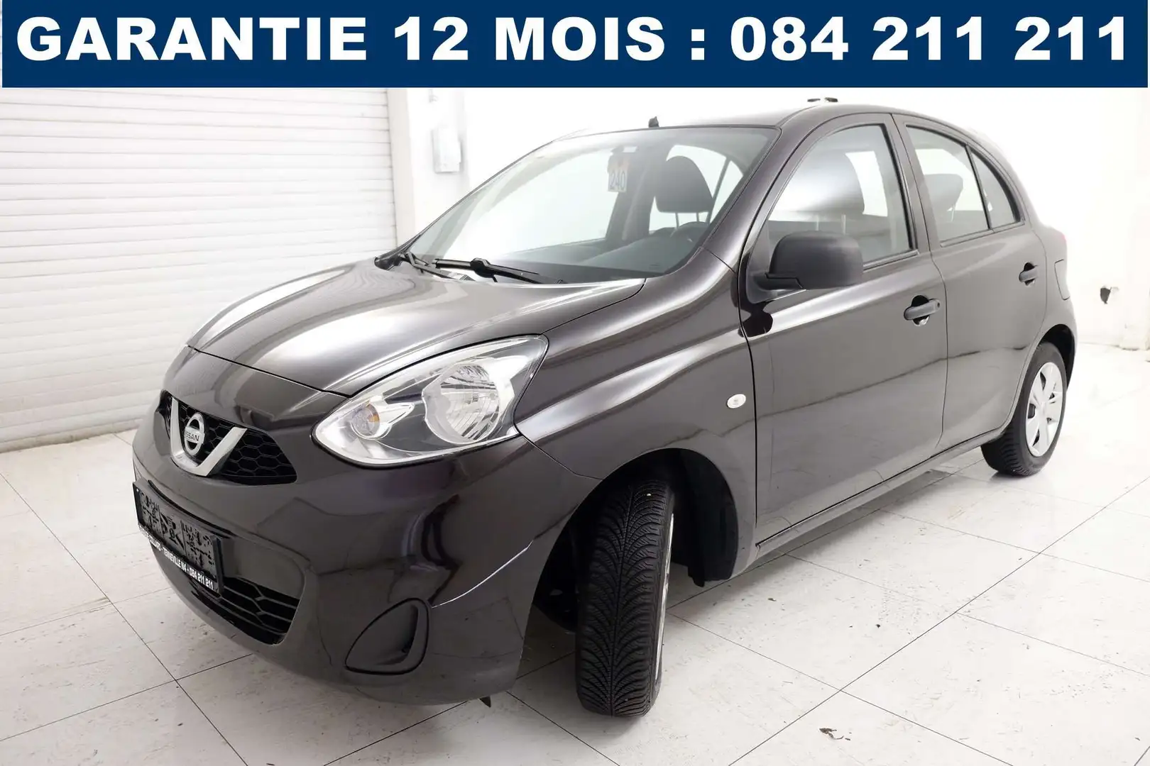 Nissan Micra 1.2i # 1er propriétaire # Airco Mauve - 2