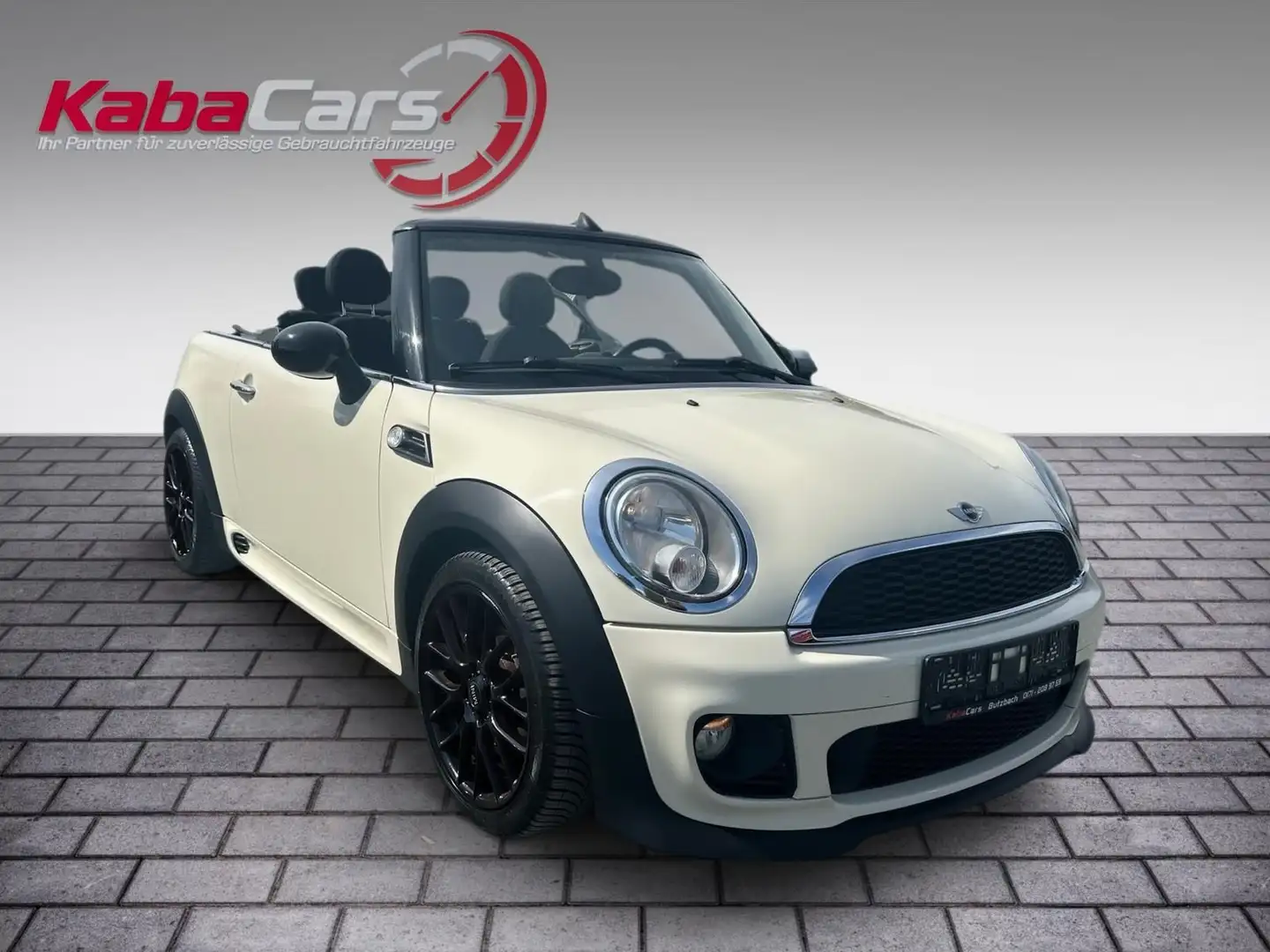 MINI Cooper Cabrio JCW Leder Klimaaut Szhg Weiß - 1