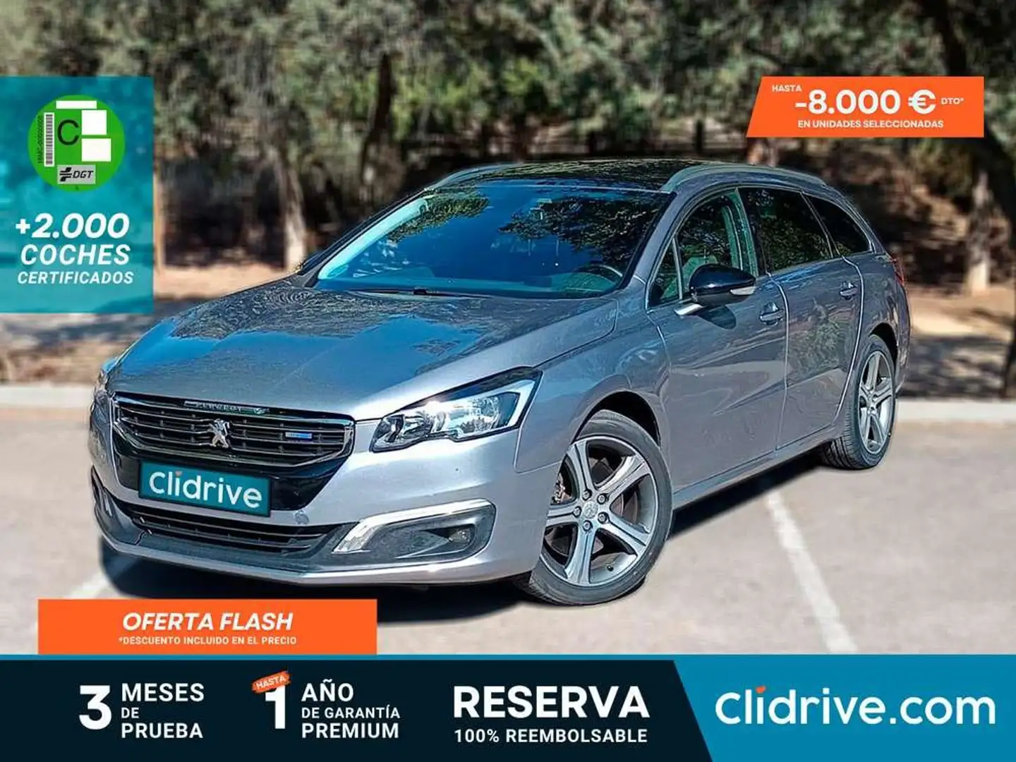 Peugeot 508 2.0BlueHDI Allure EAT6 180 Gris - 1