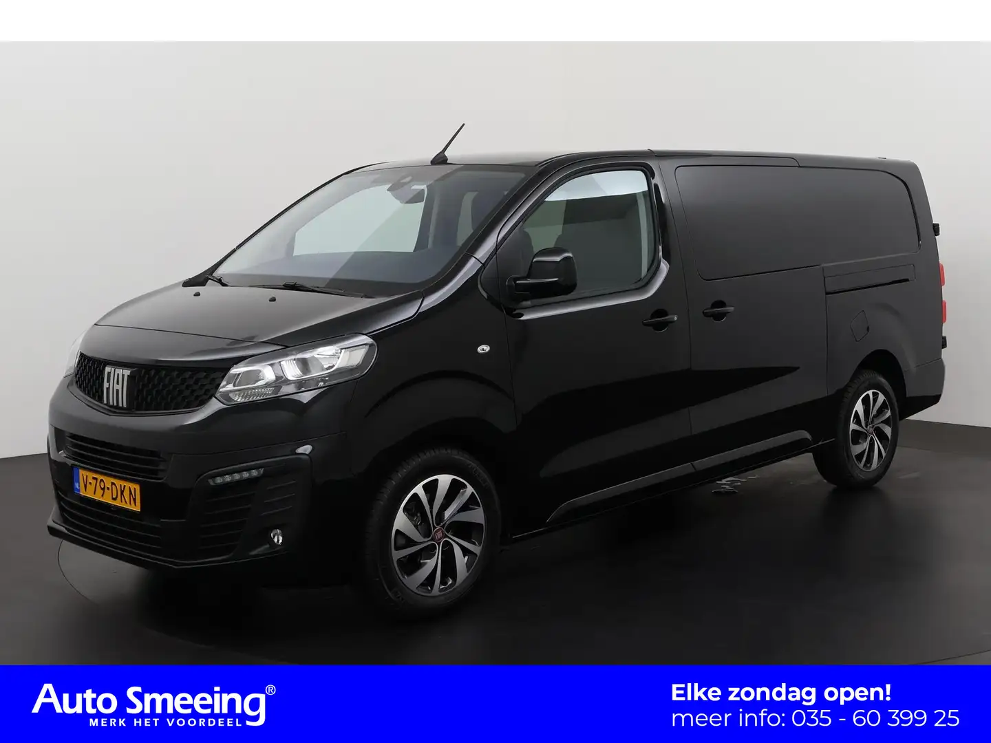 Fiat Scudo 2.0 MultiJet 180 L3 DC Automaat | Schuifdeur L/R | Noir - 1