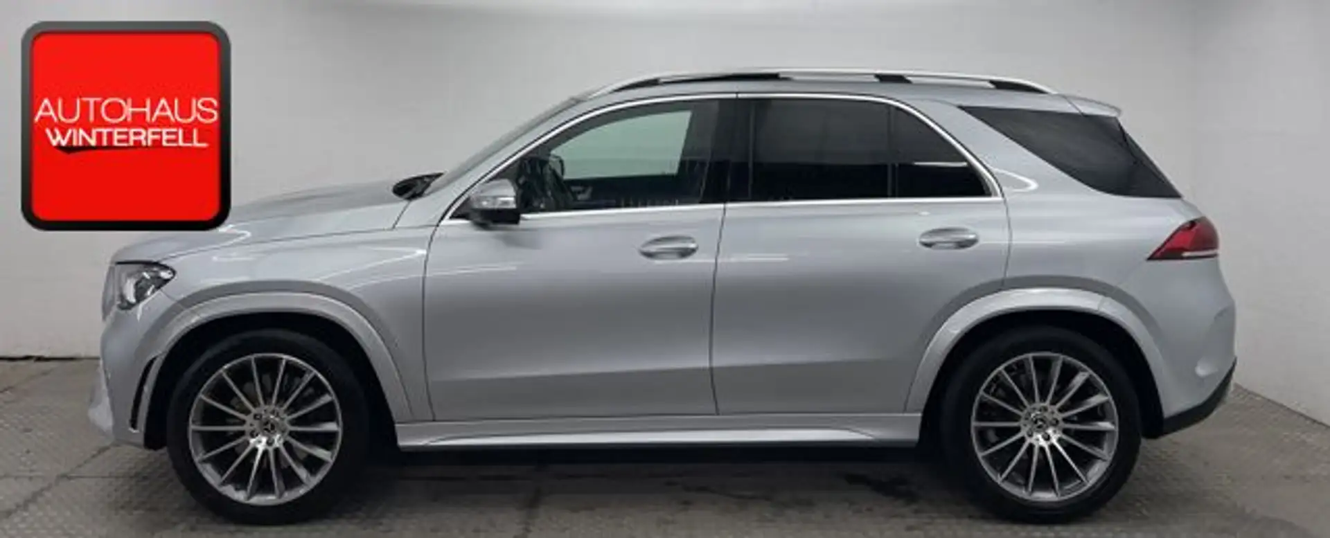 Mercedes-Benz GLE 400 d 4M AMG PANO+AHK+SOFT+360+HUD+STANDHZG+ Silber - 2