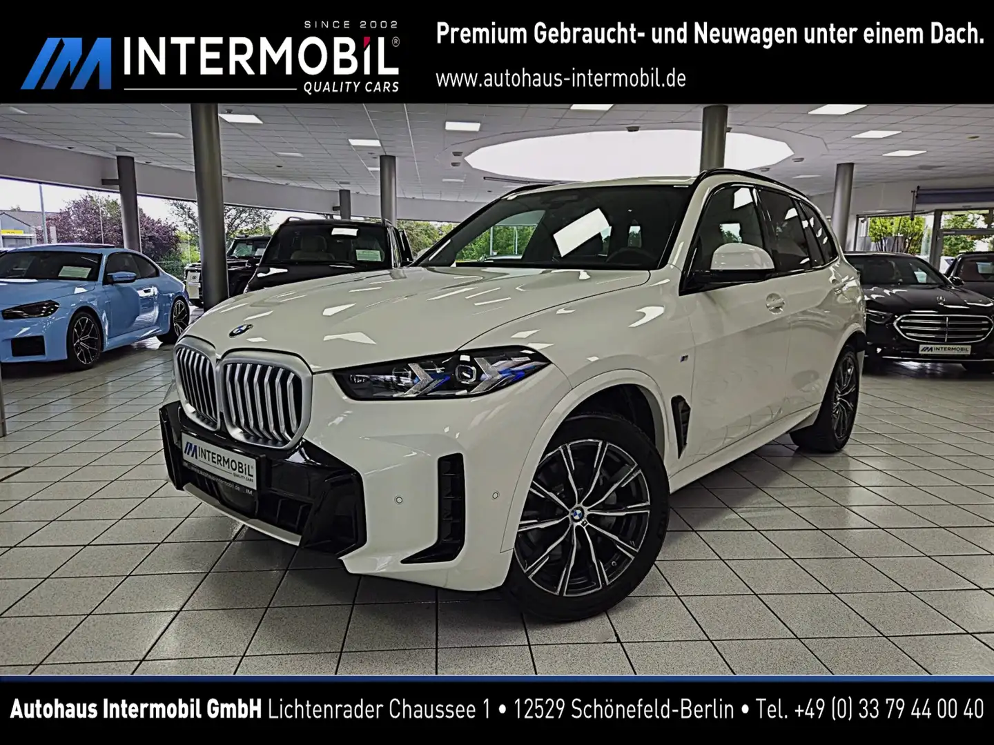 BMW X5 xD40d M-Sport*PANO-SKY*HUD*SOFT*ICONIC*360° Weiß - 1