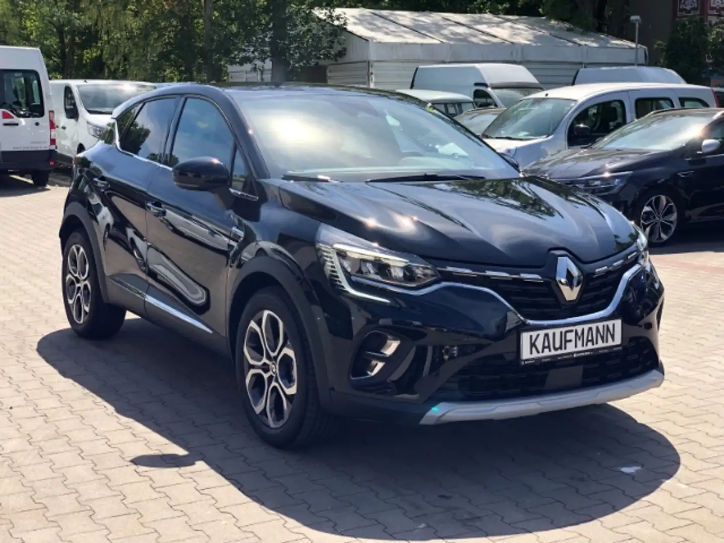 Renault Captur II Intens 1.3 TCe 140 EDC EU6d Schiebedach, Leder Чорний - 2