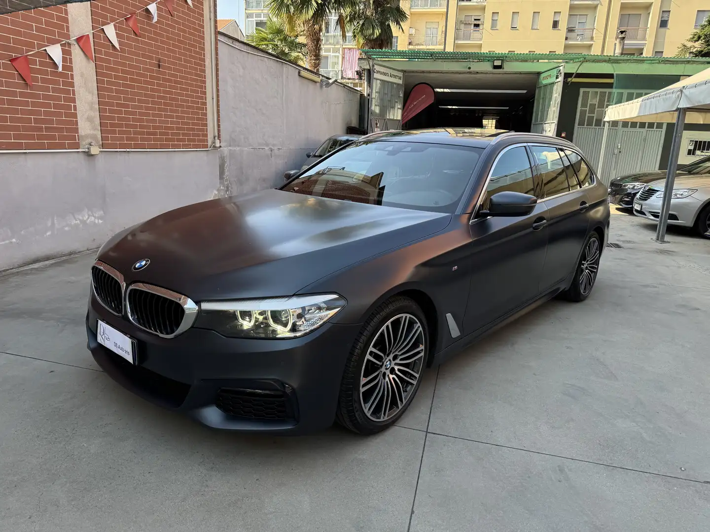 BMW 520 520d Touring xdrive Msport auto Gris - 1