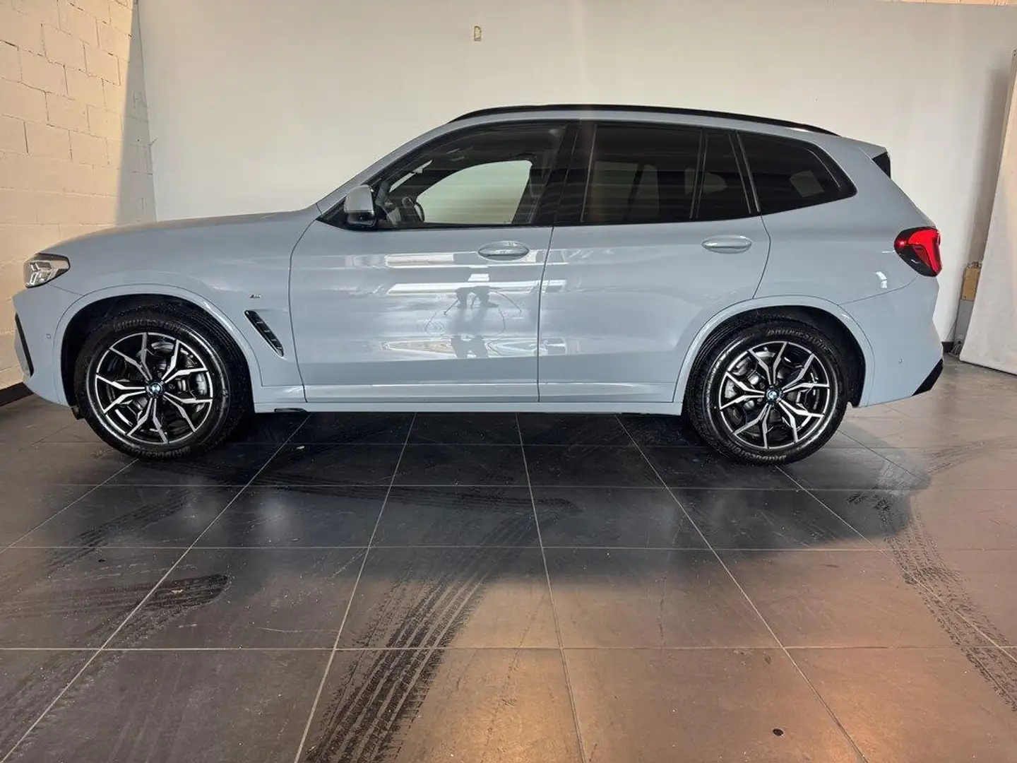 BMW X3 xdrive20d mhev 48V Msport auto Grigio - 2