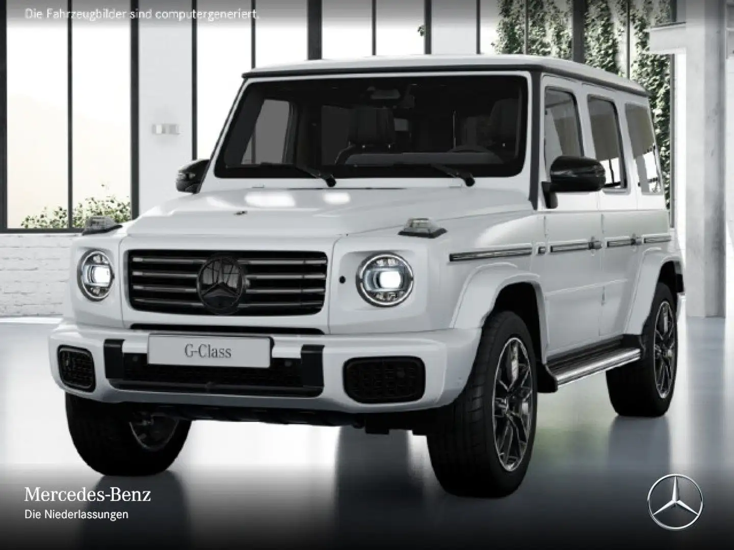 Mercedes-Benz G 500 Fondent 360° Stdhzg AHK Night 9G Temp Weiß - 2