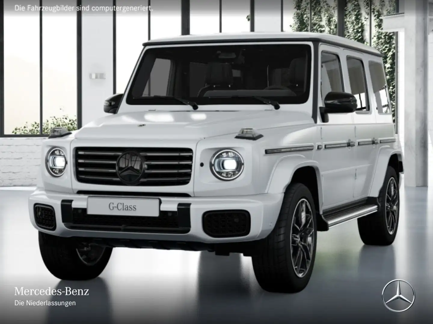Mercedes-Benz G 500 Fondent 360° Stdhzg AHK Night 9G Temp Alb - 2