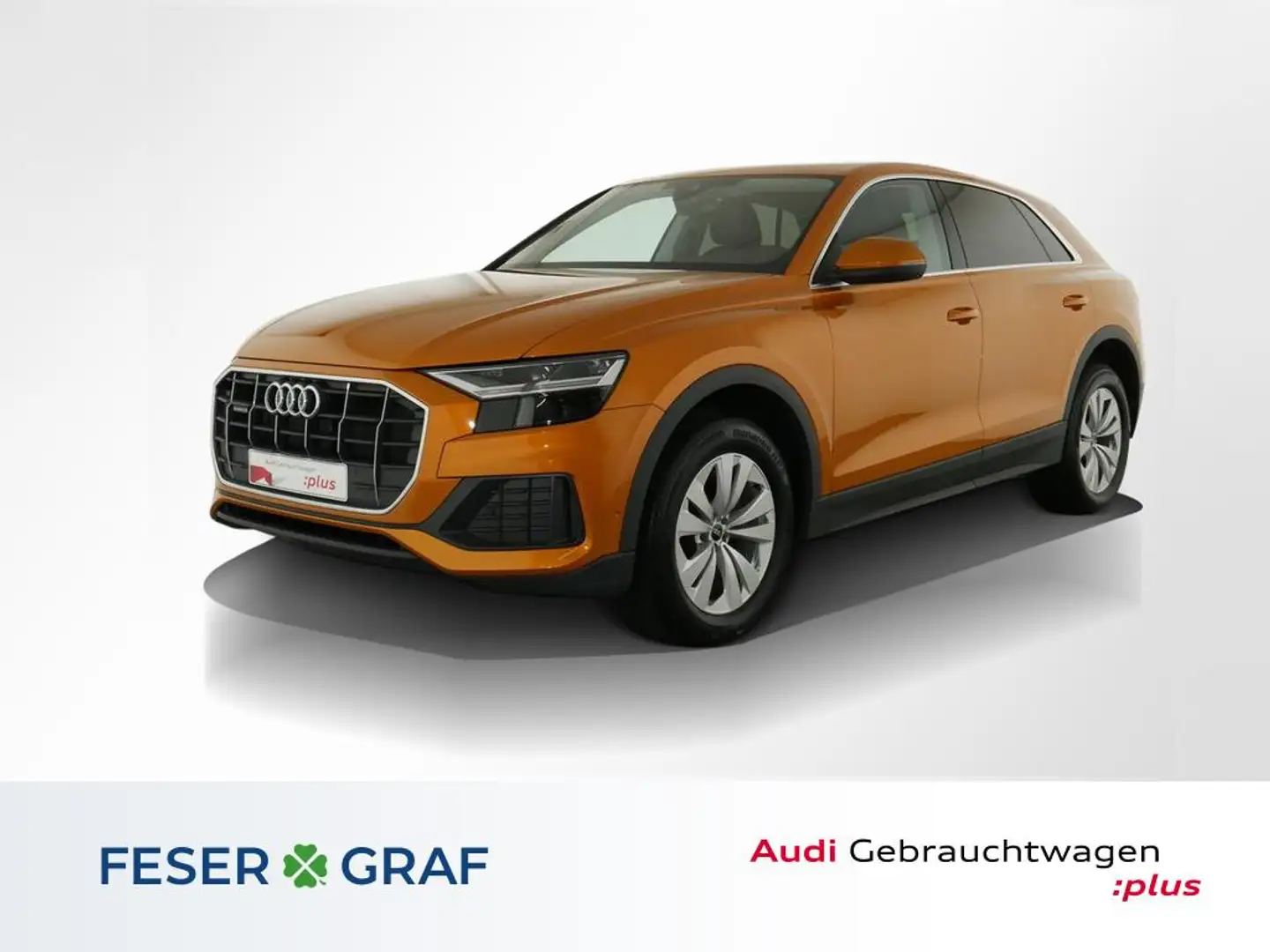 Audi Q8 50 TDI quattro tiptronic Vir. Cockpit/Navi/LED/Kam Orange - 1