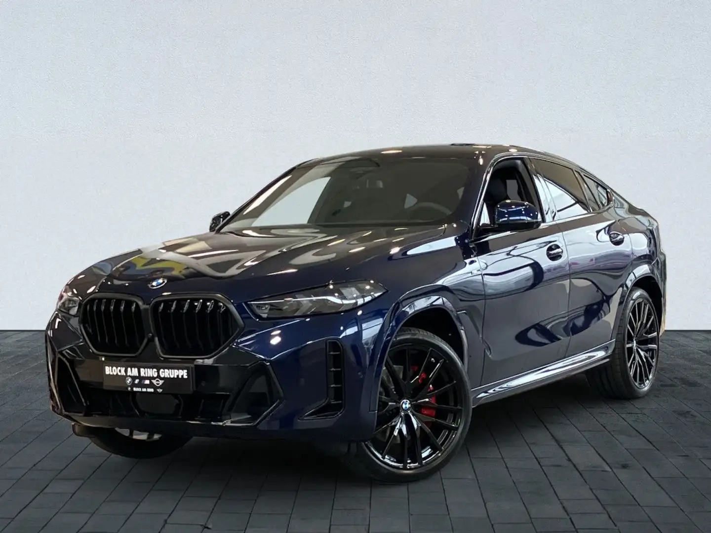 BMW X6 XDRIVE30D M SPORT Sportpaket Bluetooth Navi LED Blau - 1