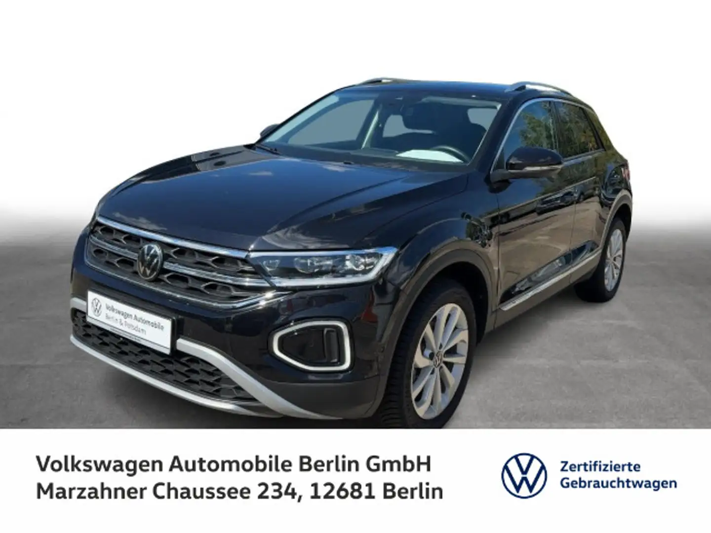 Volkswagen T-Roc 1.5 TSI DSG Style Navi LED SHZ ACC PDC Schwarz - 1