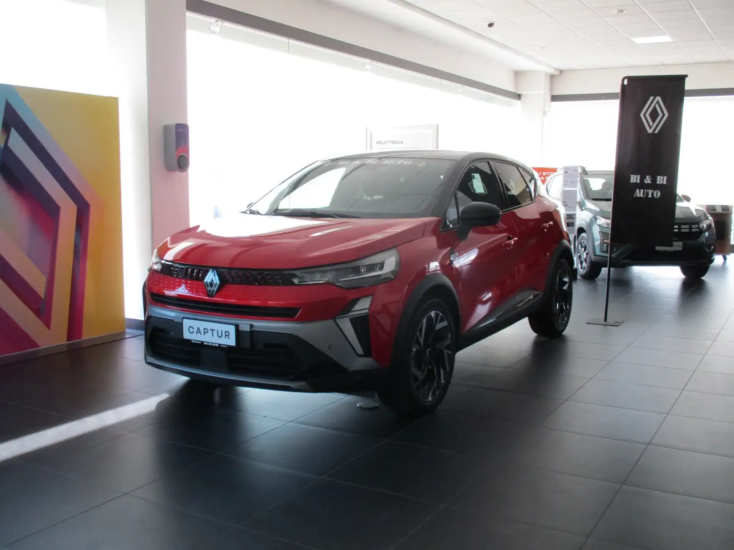 Renault Captur Captur 1.6 E-Tech hybrid Esprit Alpine 145cv auto Rosso - 1