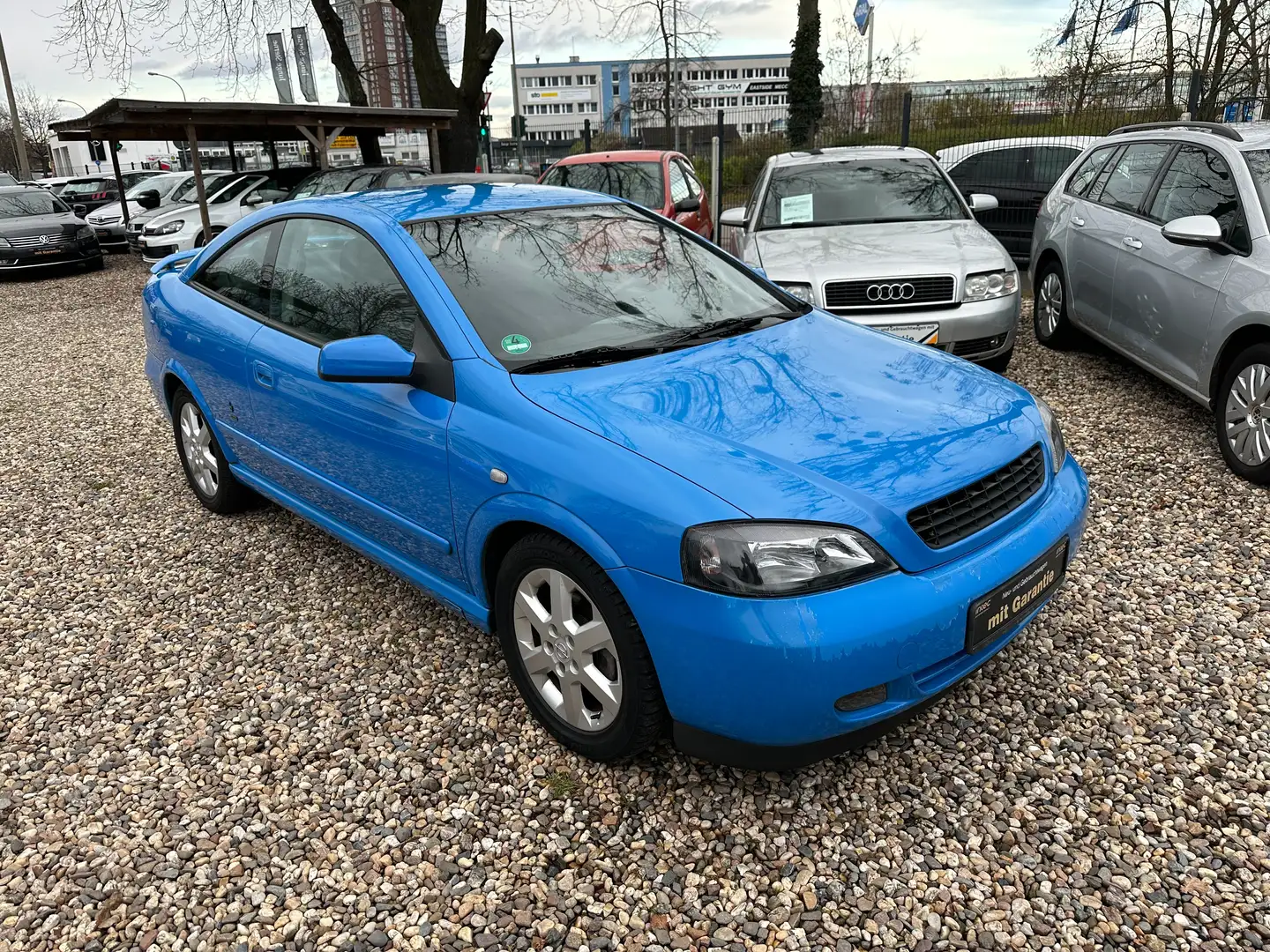Opel Astra 1.8 16V Coupe Bertone Klima Sportsitze Blau - 1