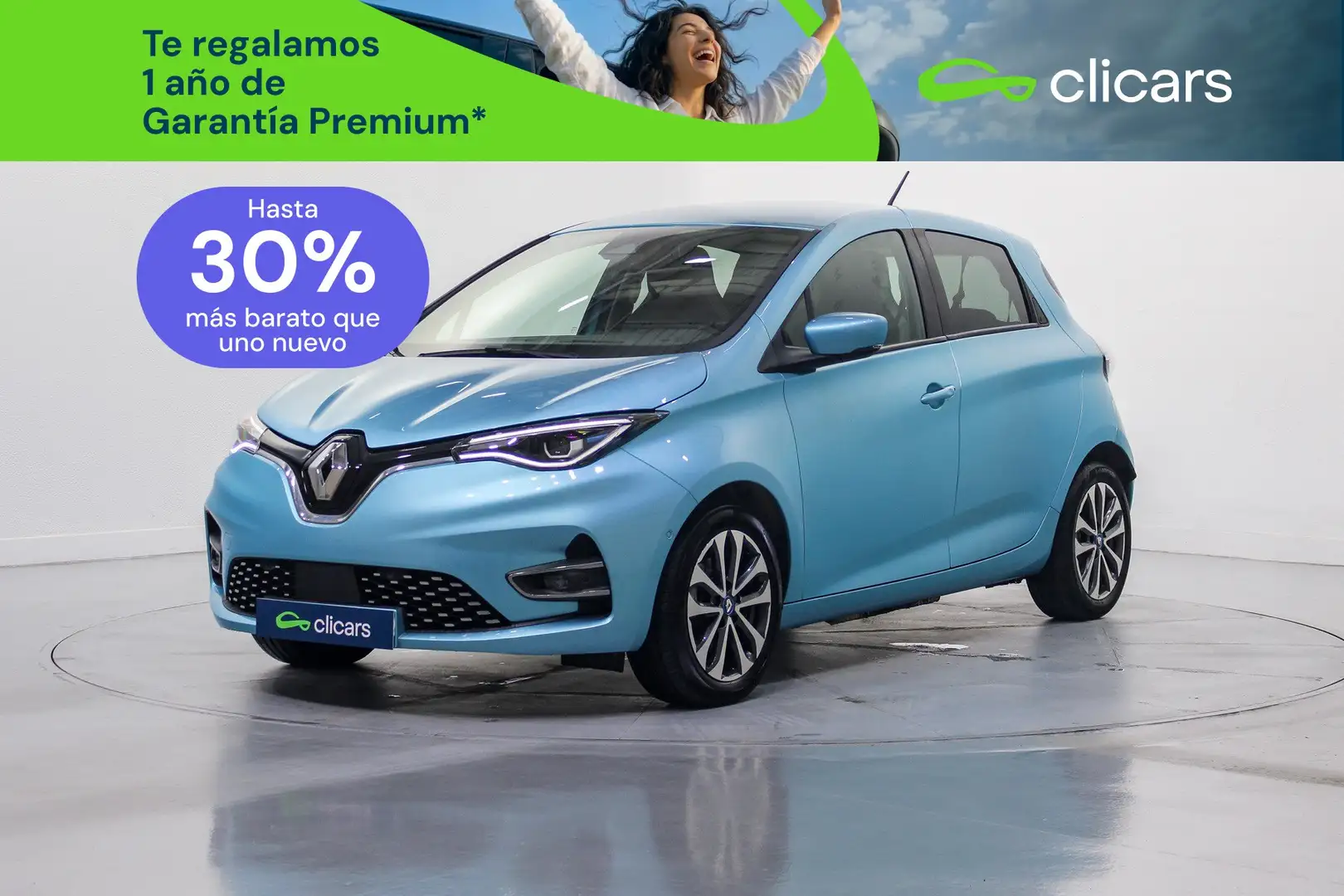 Renault ZOE Zen 50 R135 100kW Azul - 1