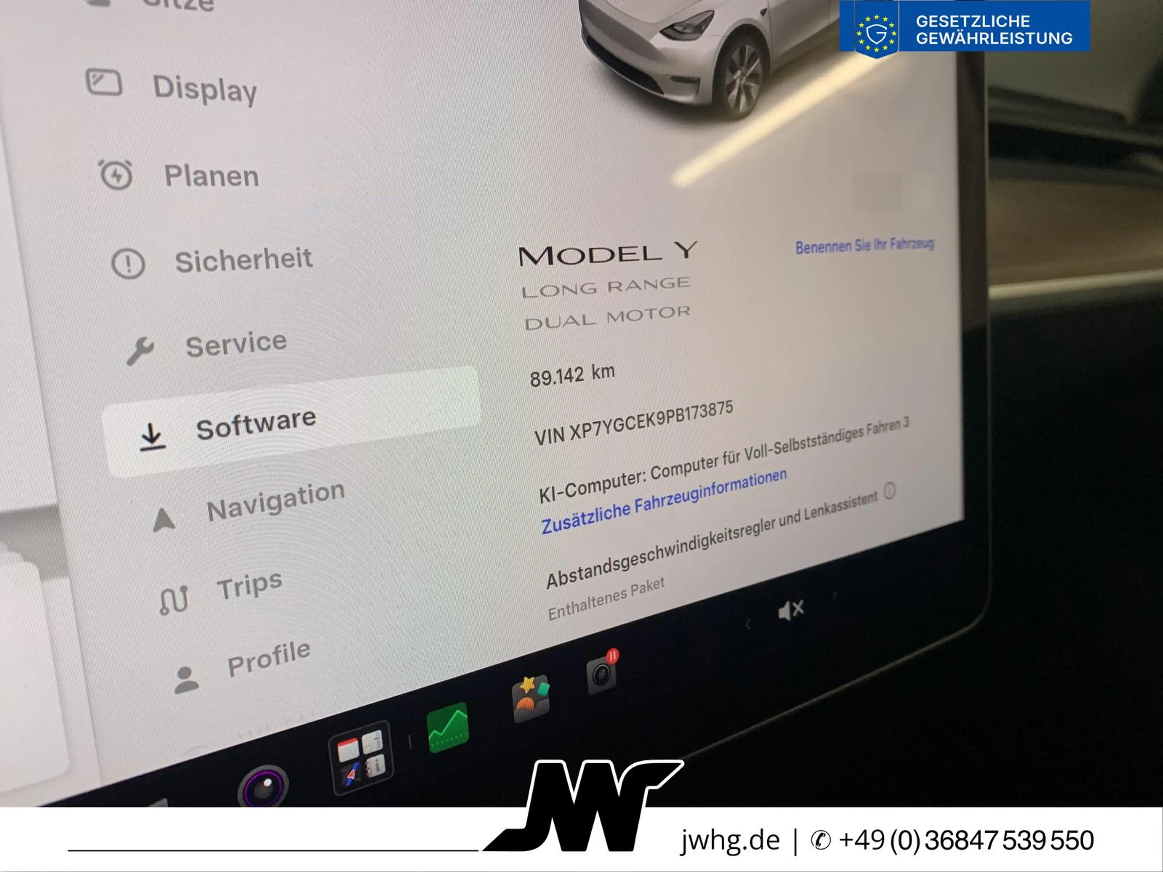 Tesla Model Y Long Range Dual AWD AUTOPILOT 3 | PANO — photo 11