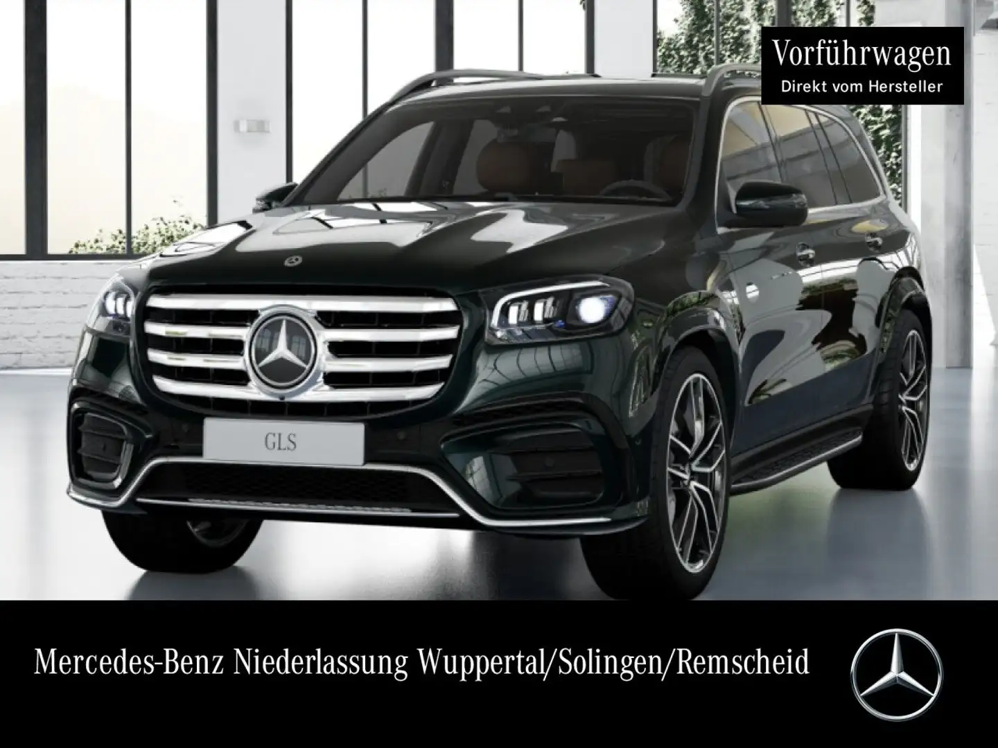 Mercedes-Benz GLS 580 4M AMG+PANO+360+AHK+MULTIBEAM+STHZG+HUD+9G Grün - 1