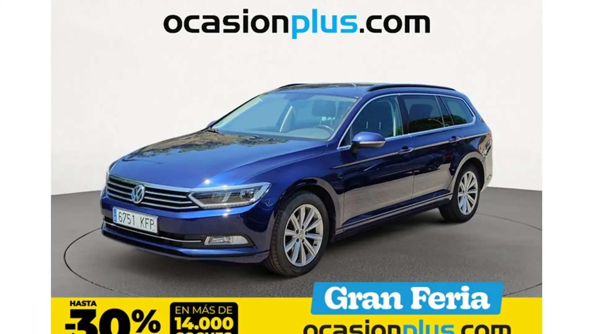 Volkswagen Passat Variant 1.6TDI Advance 88kW Blauw - 1