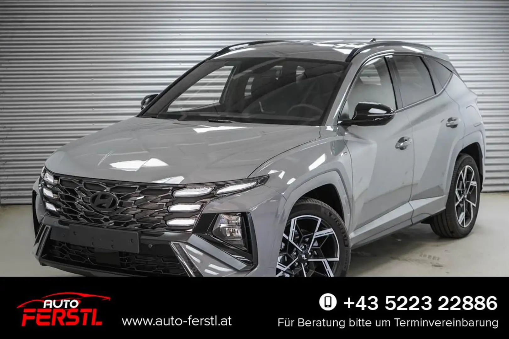 Hyundai TUCSON 1,6 T-GDI DCT 4x4 N-Line - LAGER 132 kW (179 PS... Grau - 1