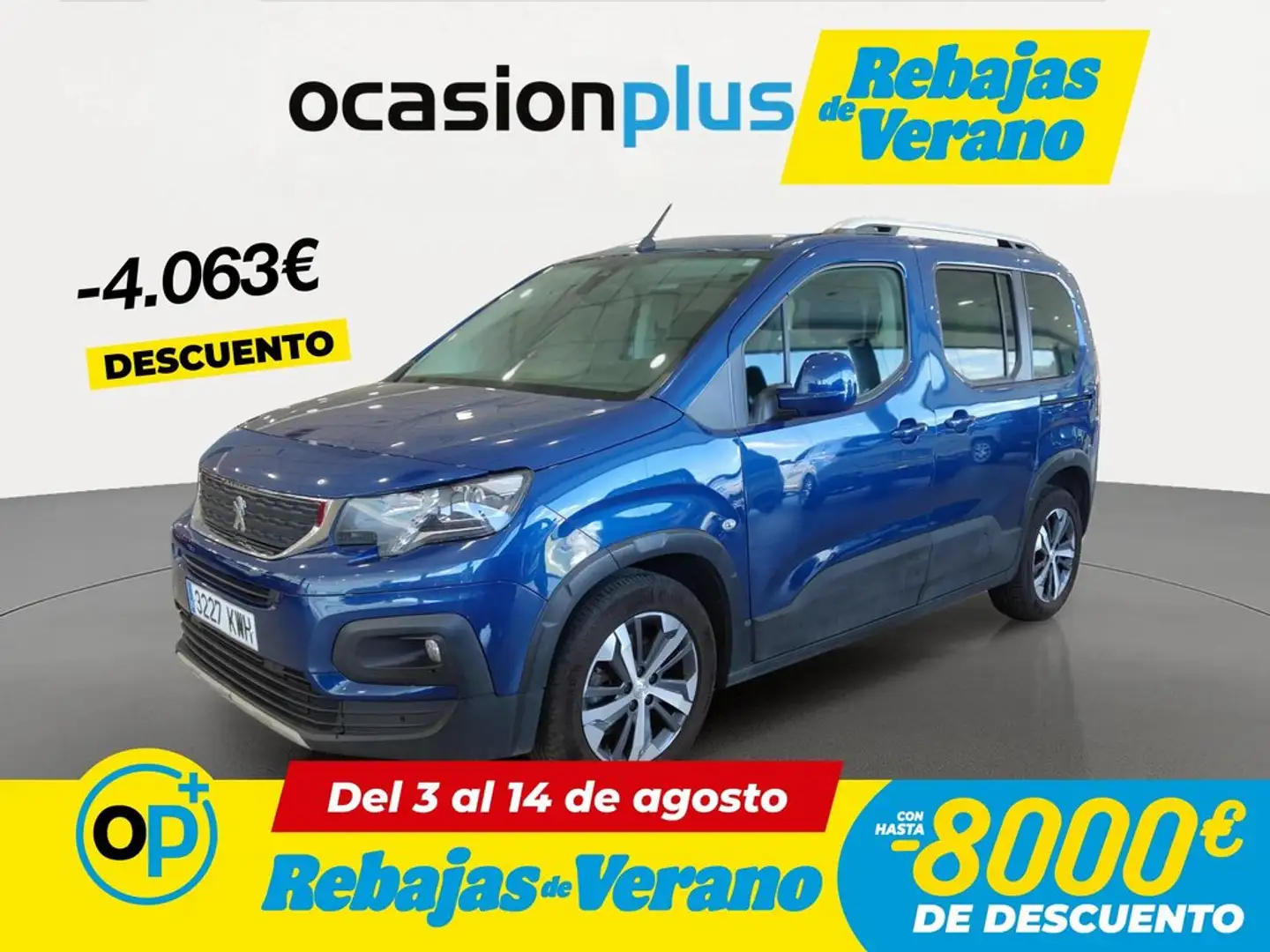 Peugeot Rifter 1.5BlueHDi S&S Standard Allure 130 Azul - 1