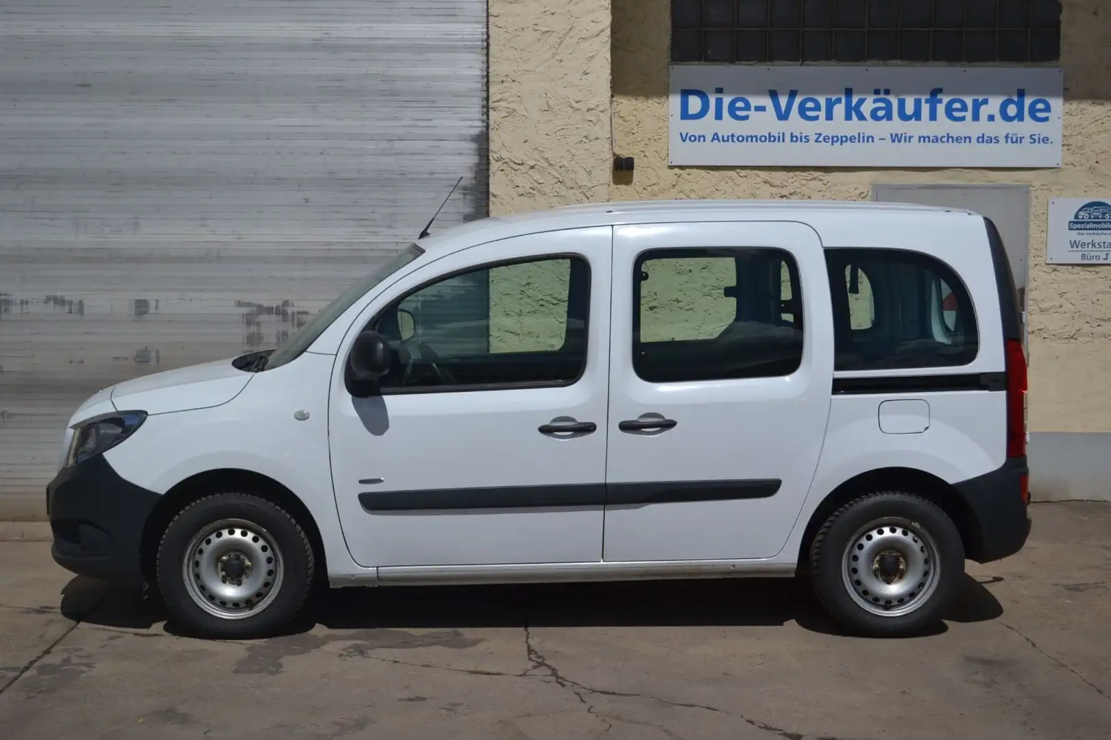 Mercedes-Benz Citan Kombi 109 CDI lang 1.Hand KLIMA EURO6 Білий - 2