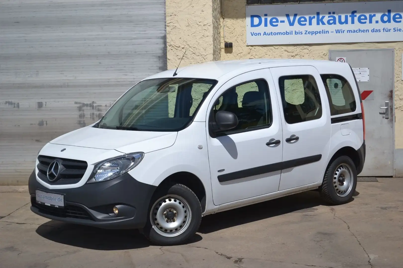 Mercedes-Benz Citan Kombi 109 CDI lang 1.Hand KLIMA EURO6 Білий - 1