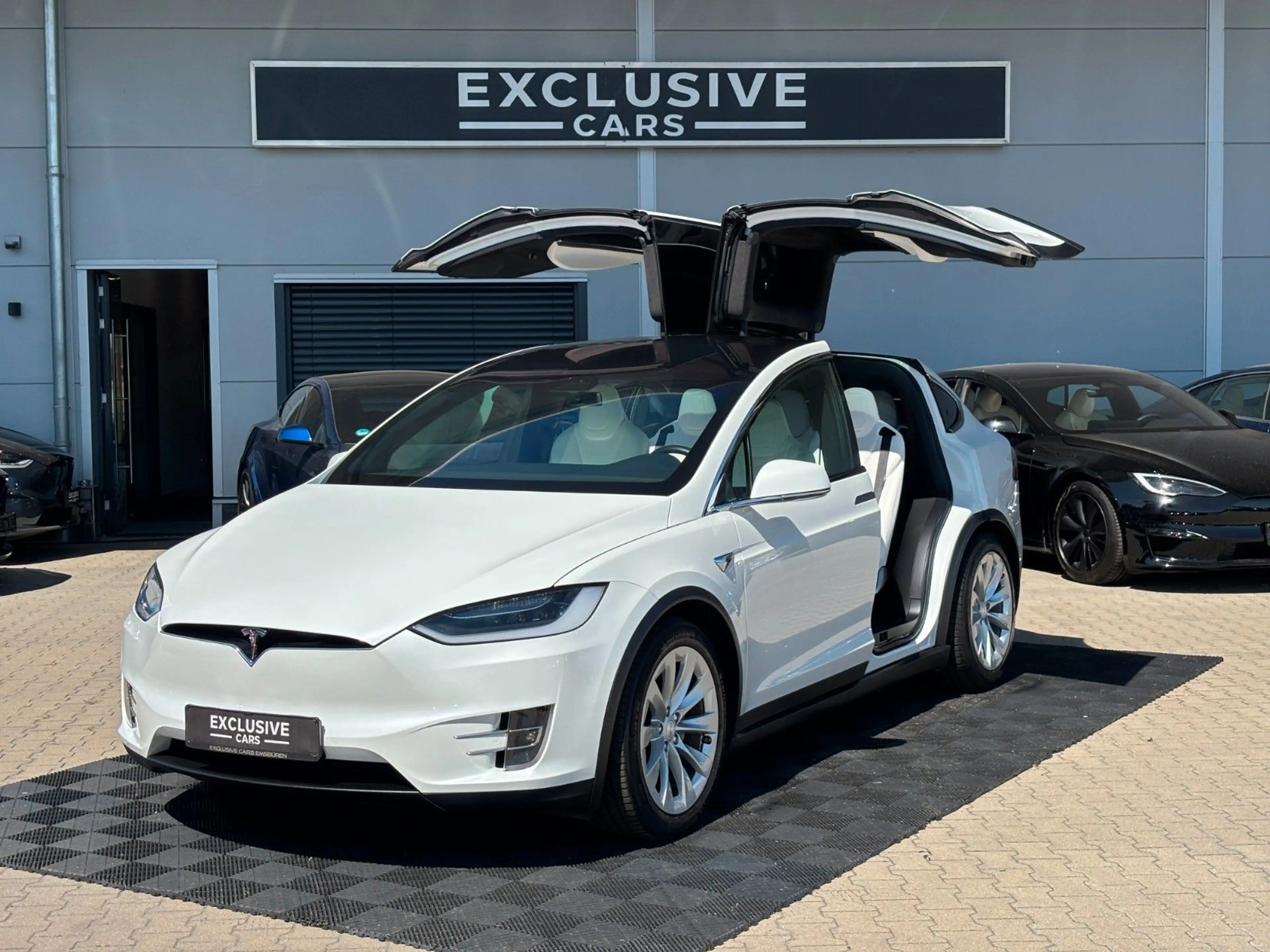 Tesla Model X MODEL X 100D | 6 SEAT | WHITE & CARBON | MCU2