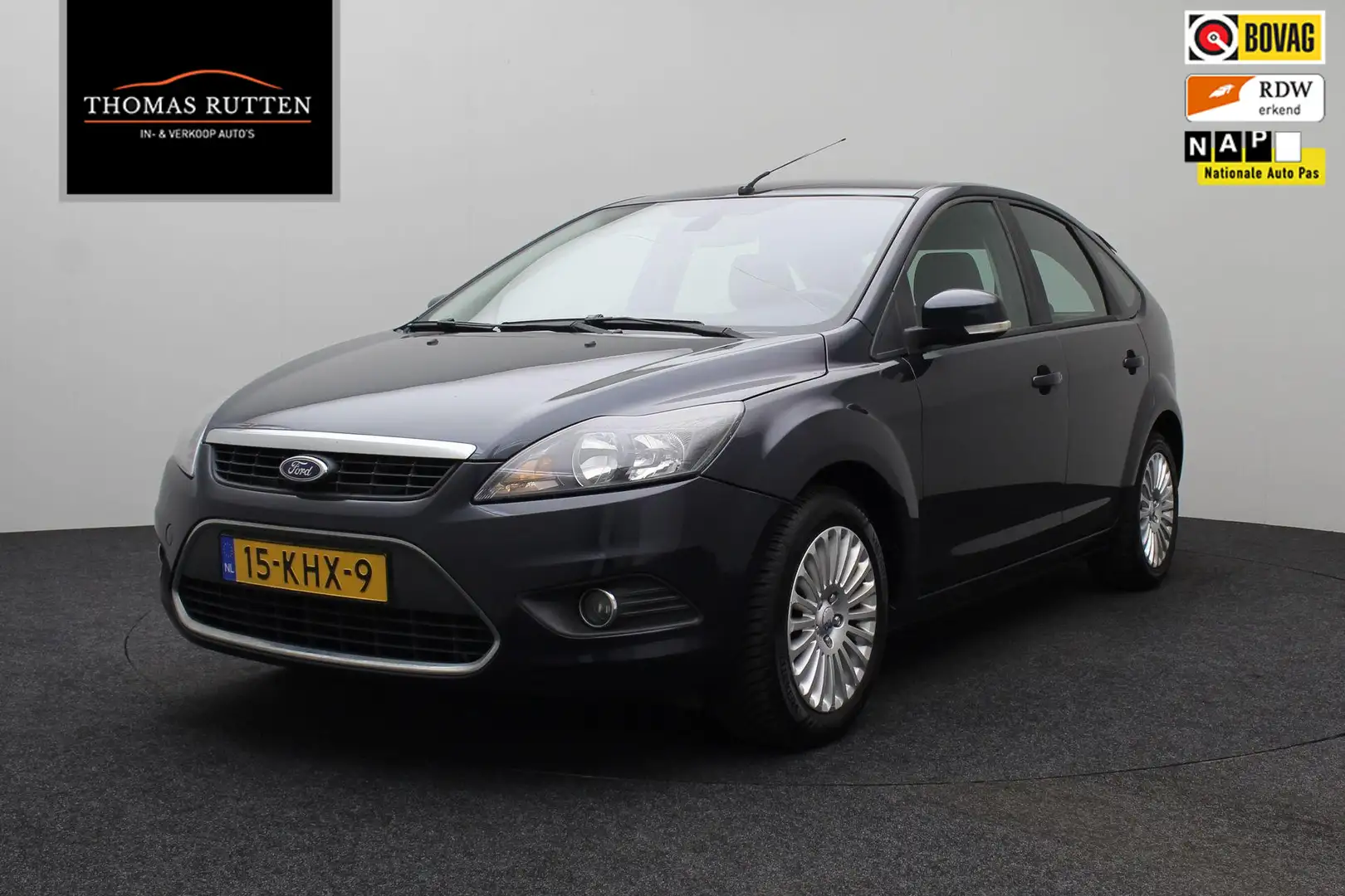Ford Focus 1.8 Limited 2009 | Airco | Navigatie | Parkeersens Grijs - 1