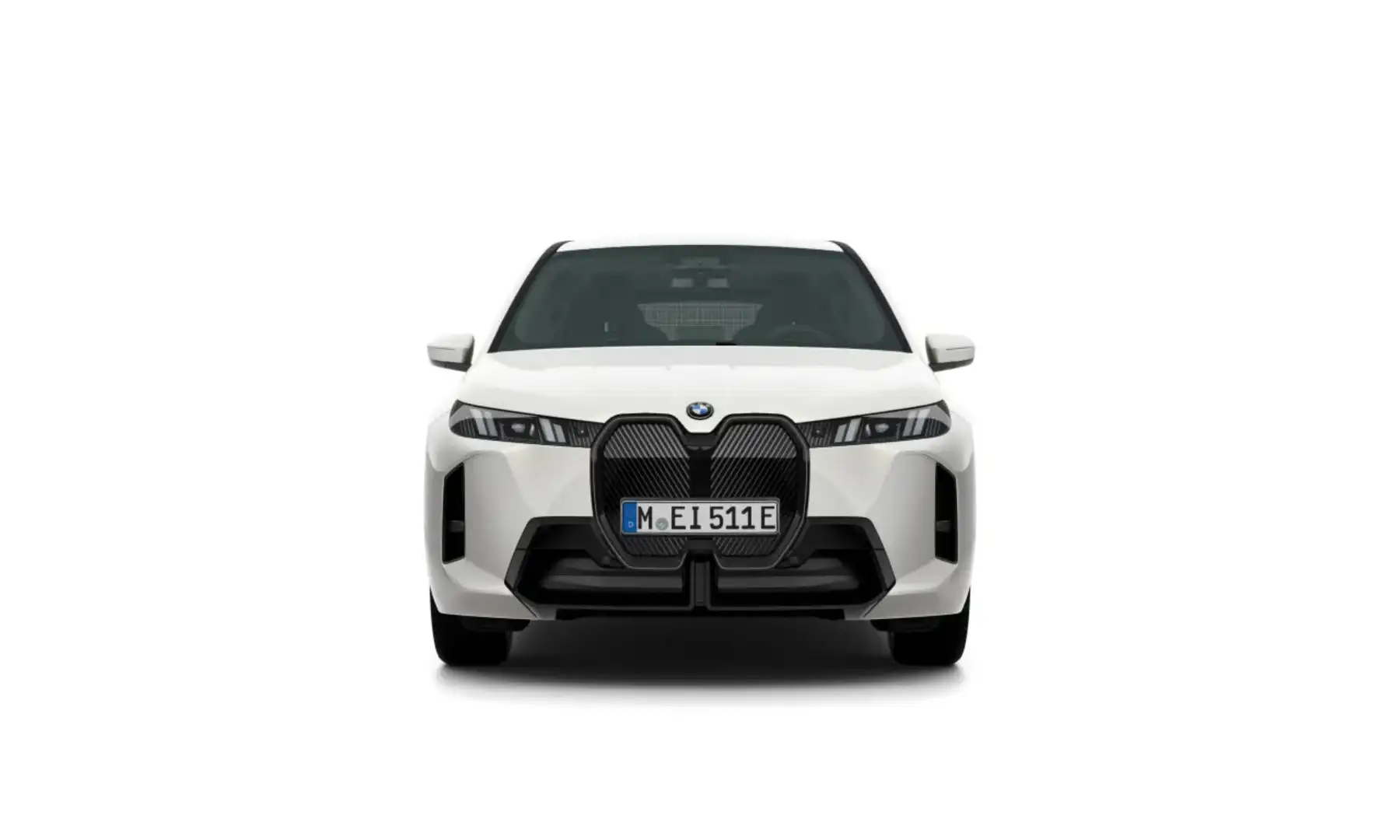 BMW iX xDrive45 Weiß - 2
