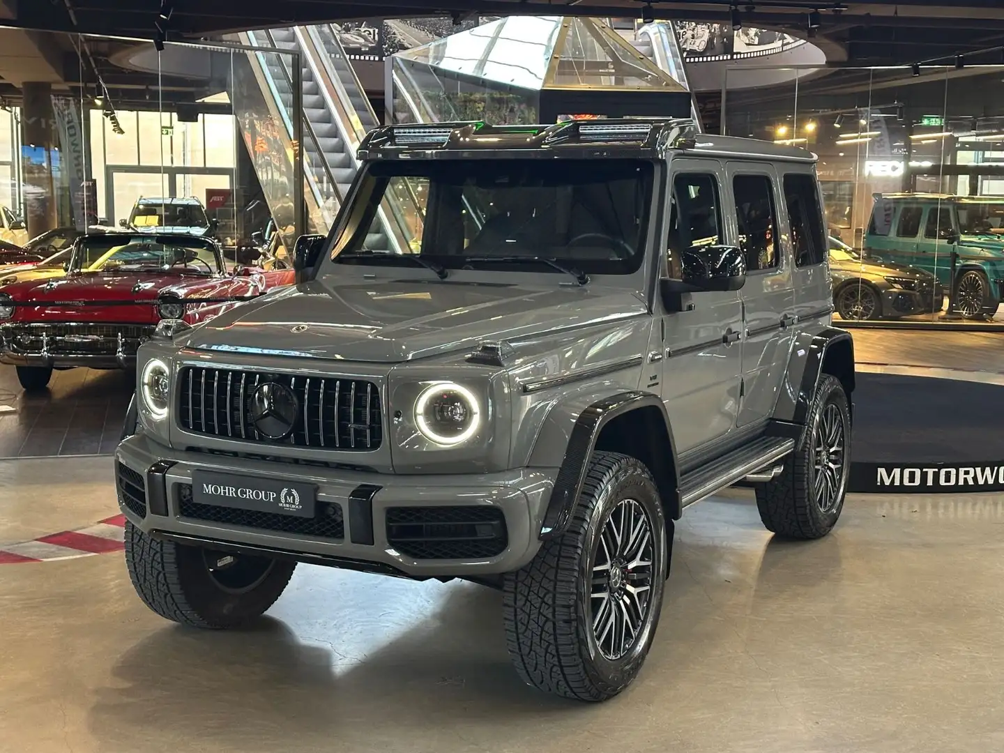 Mercedes-Benz G 63 AMG 4x4²/GARANTIE/1.HAND/MWST.AUSWEISBAR Grau - 2