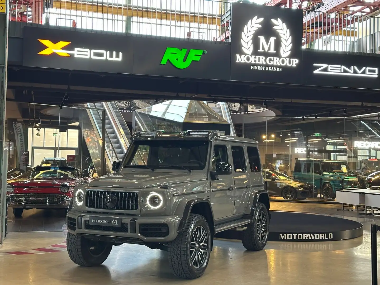 Mercedes-Benz G 63 AMG 4x4²/GARANTIE/1.HAND/MWST.AUSWEISBAR Grau - 1