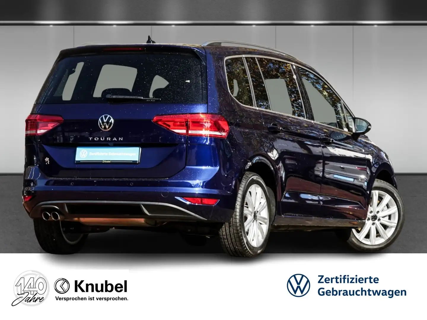 Volkswagen Touran Highline 2.0 TDI DSG LED NaviPro ACC 7-Sitzer Blau - 2