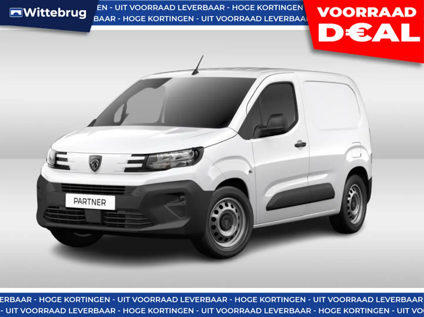 Peugeot Partner 1.5 BlueHDi 100 S&S L1 NIEUW MODEL | Airco  | Came Белый - 1