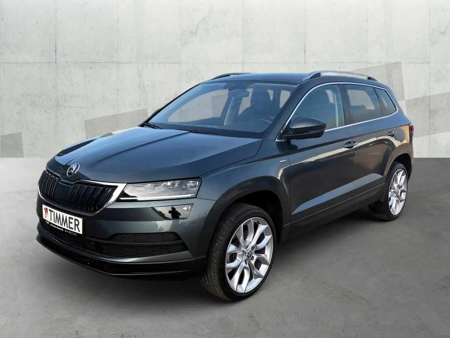 Skoda Karoq 1.5 TSI DSG CLEVER *AHK *LED *TEMPO *NAVI *SHZ *1 Gris - 2